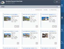 Tablet Screenshot of goodviewrealty.com